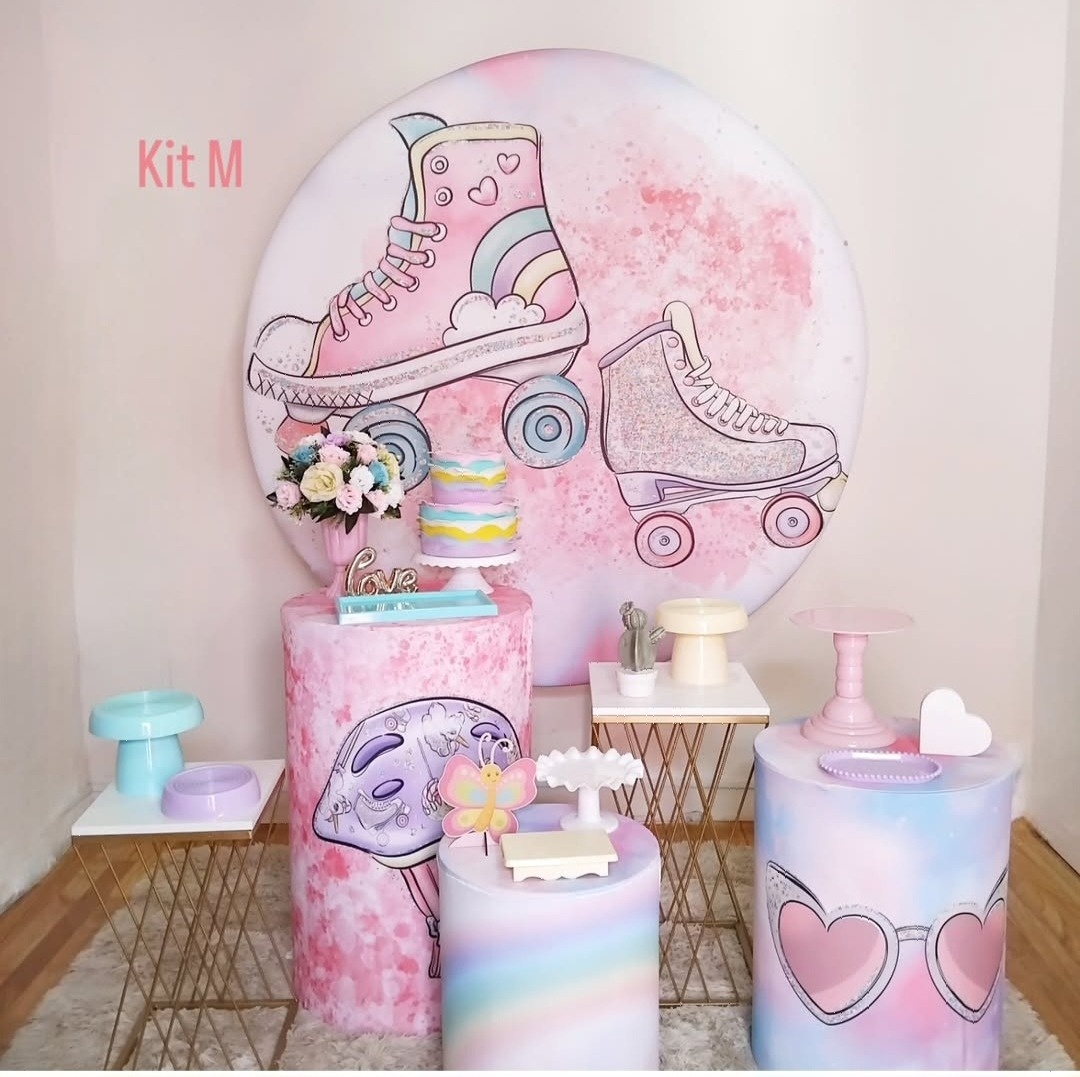 Patins Kit M P Menina - Leilan Festas 