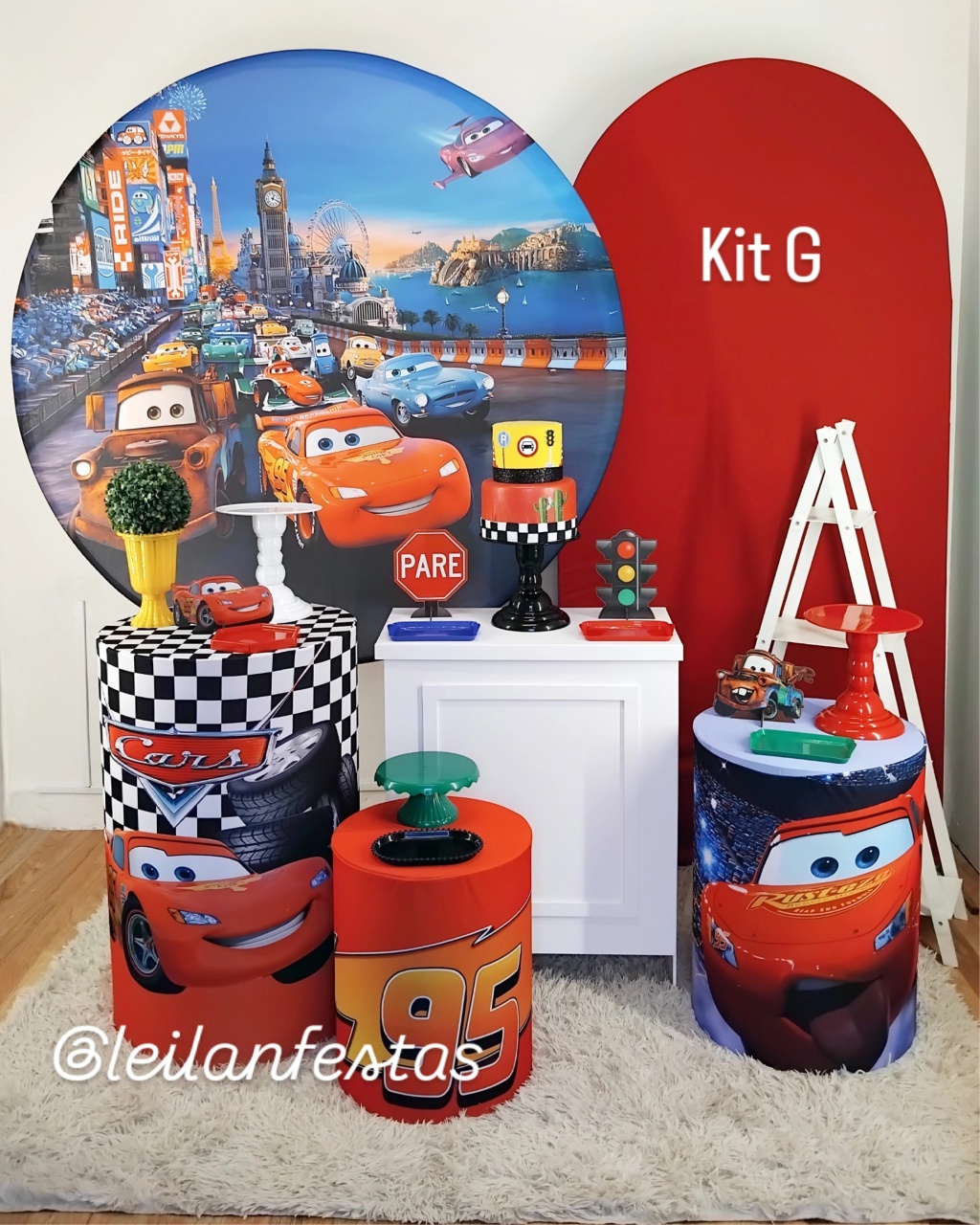 Carros Kit G  - Leilan Festas 