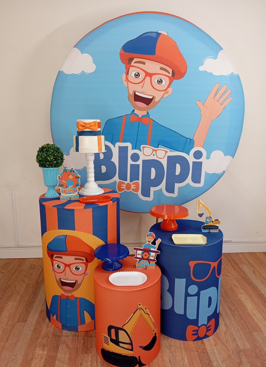 Blippi Kit P - Leilan Festas 
