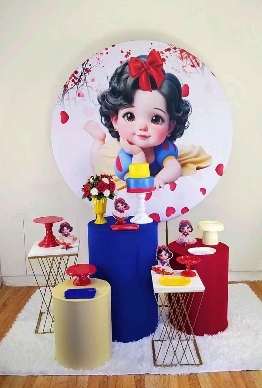 Branca de Neve Baby Kit M - Leilan Festas 