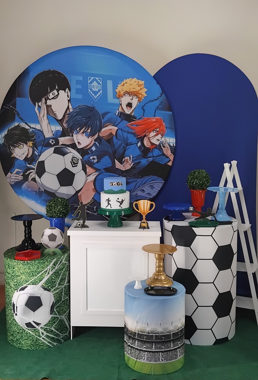 Blue Lock Futebol Kit G - Leilan Festas 