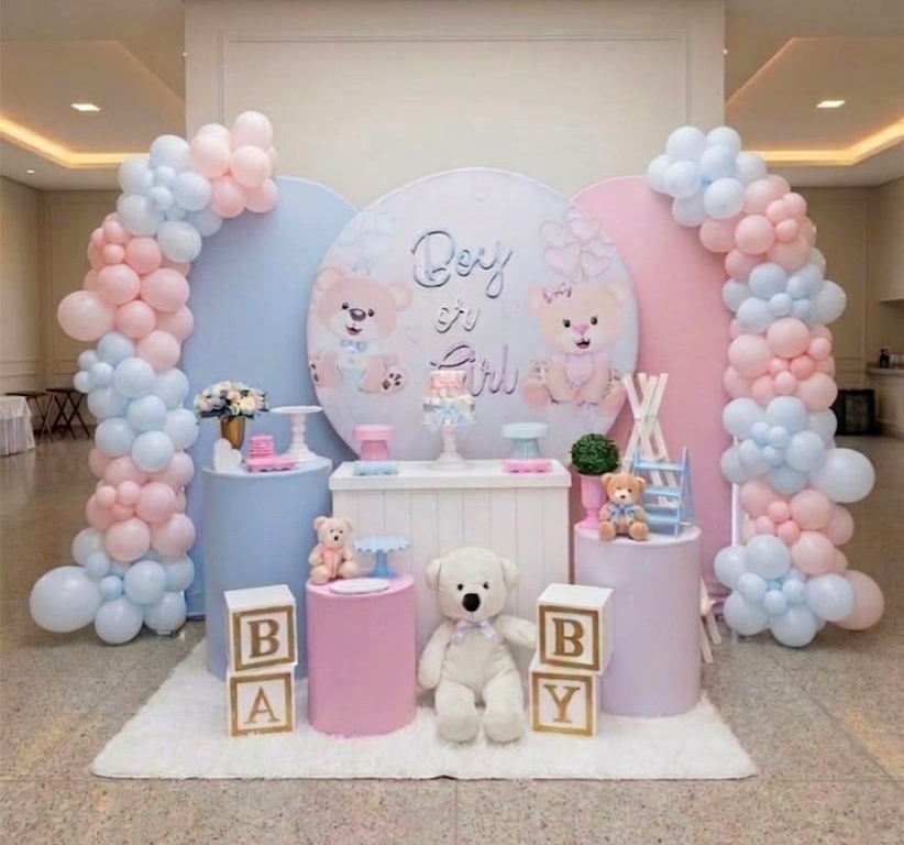 Chá Revelação Boy Ou Girl - Leilan Festas 
