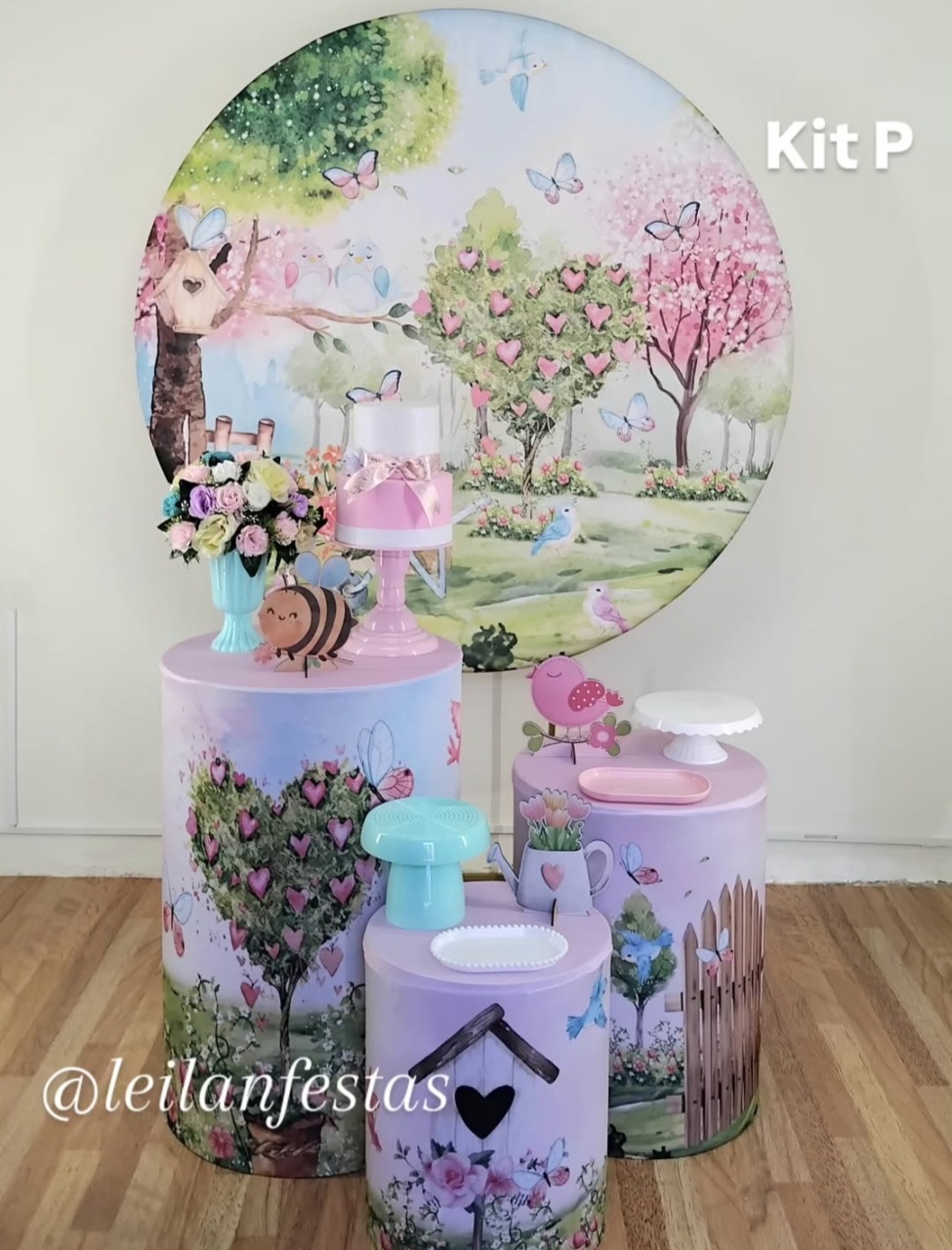 Jardim Encantado Kit P  - Leilan Festas 