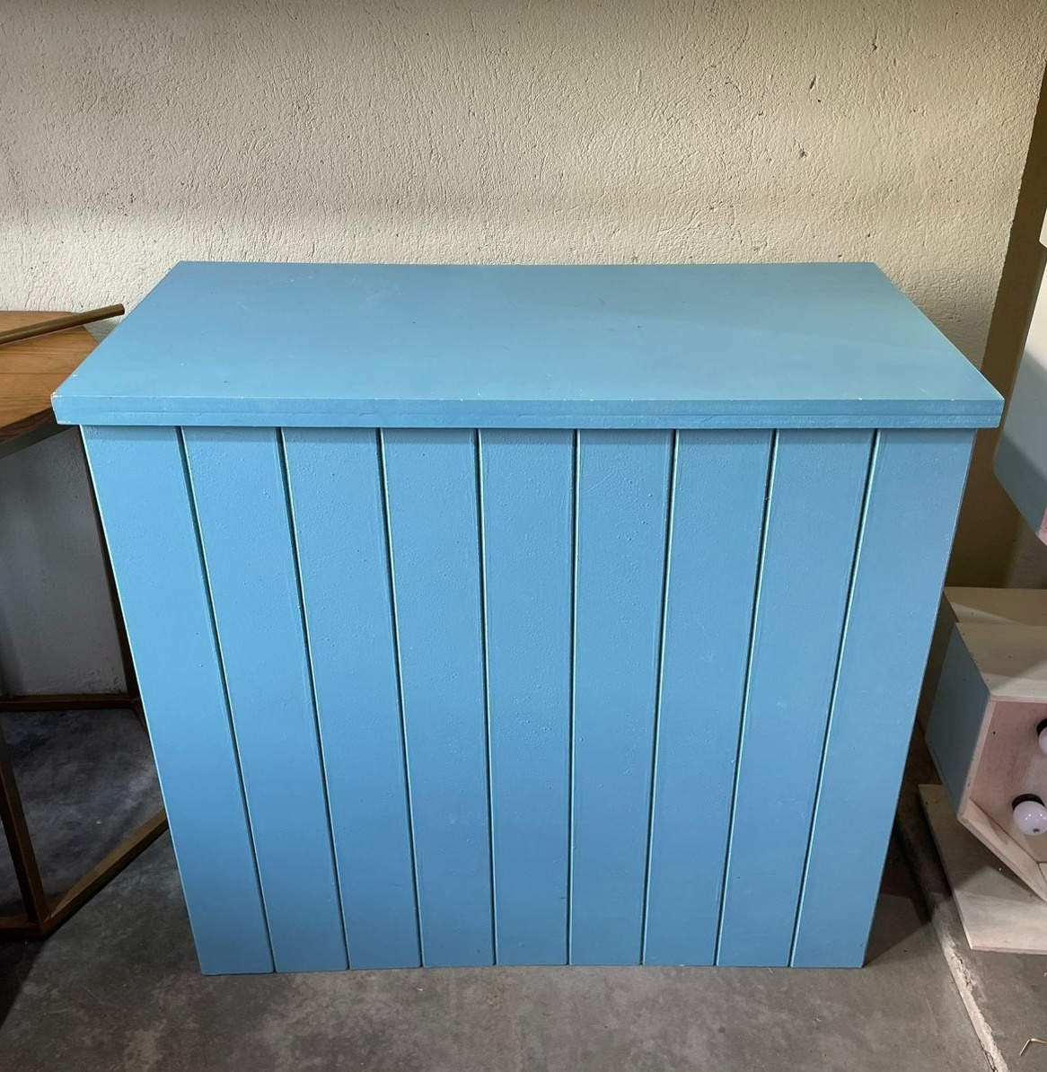 Mesa Cômoda Azul - Fulô Decor 