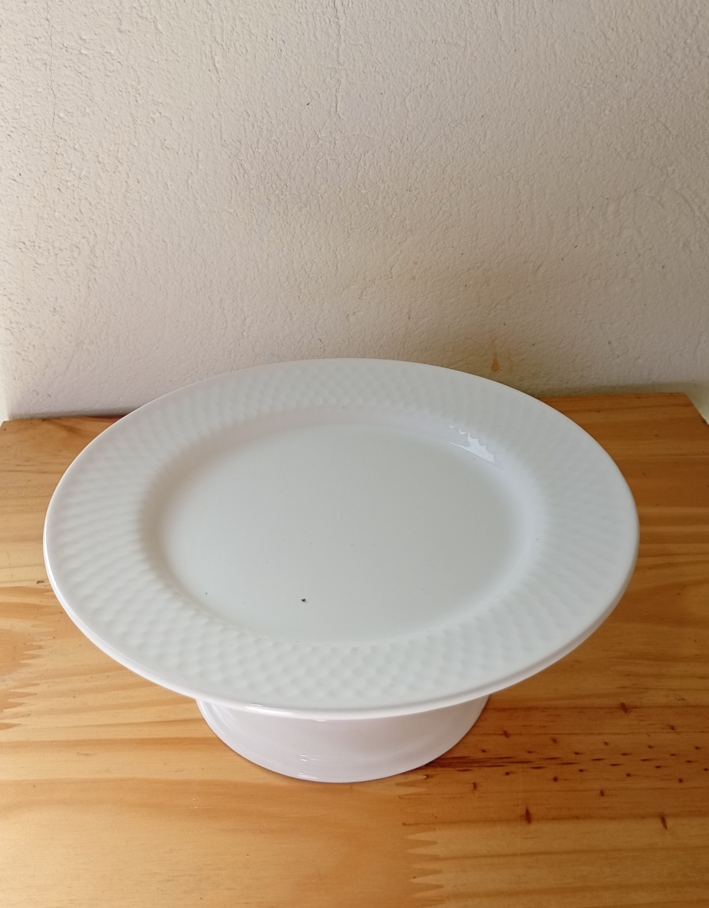 Bandeja Branca Cerâmica - Fulô Decor 