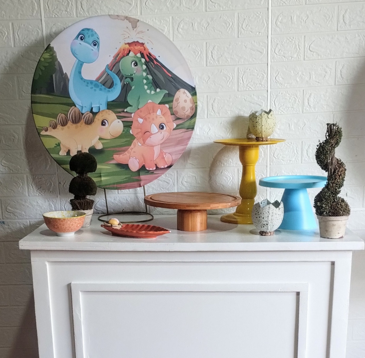 Kit Dinossauro Baby  - Fulô Decor 