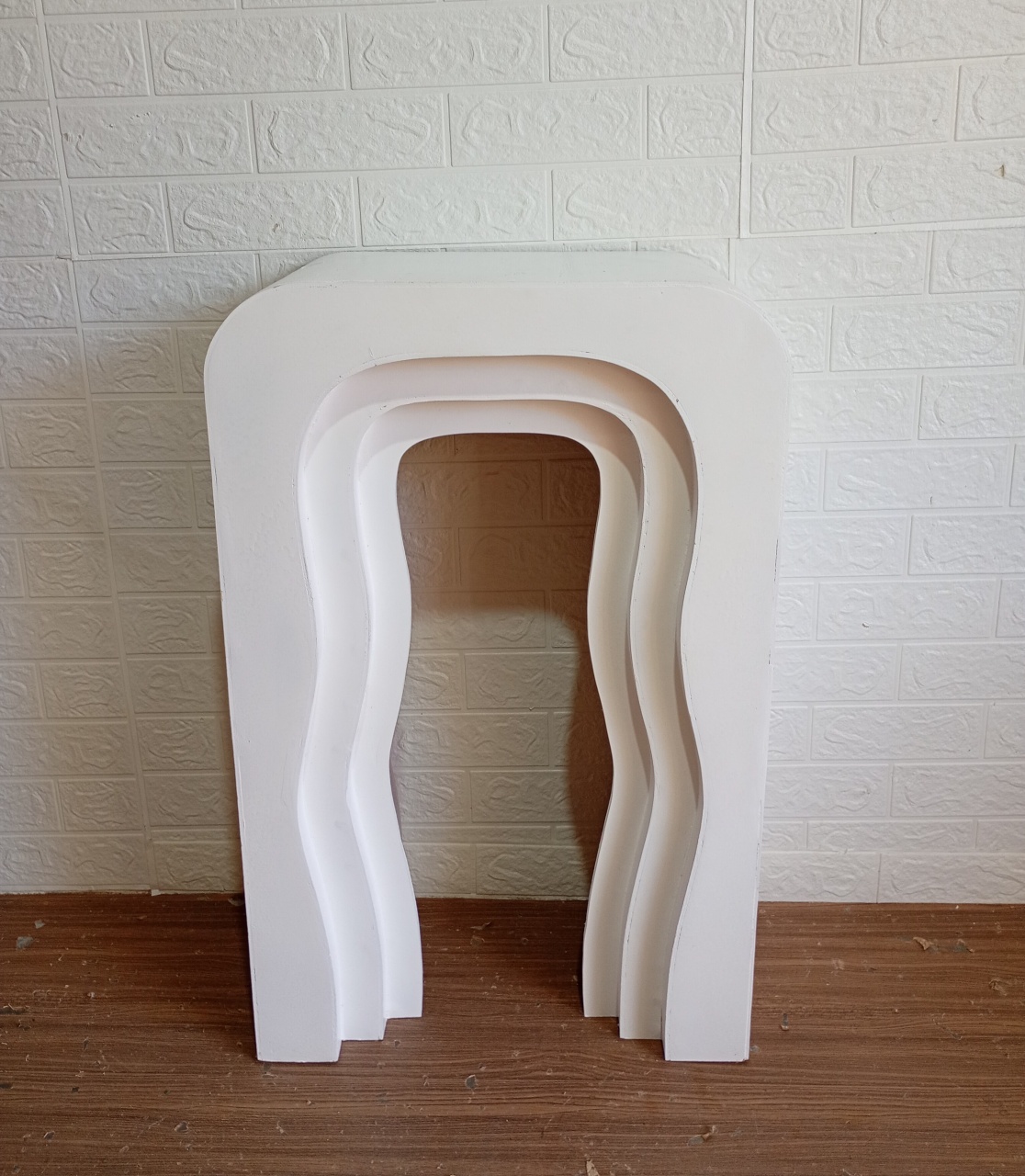 Mesa Branca "G" - Fulô Decor 