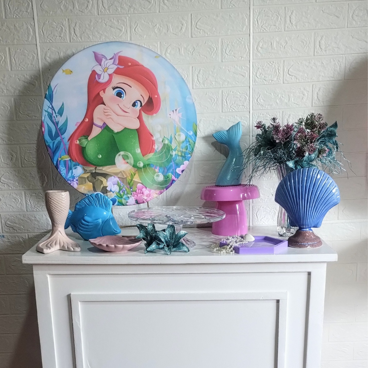 Kit Ariel Baby  - Fulô Decor 