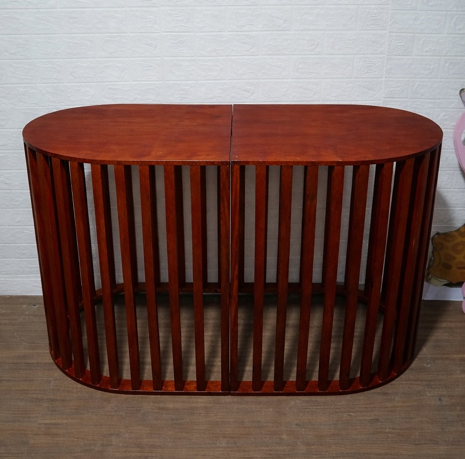 Mesa Ripada Oval - Fulô Decor 