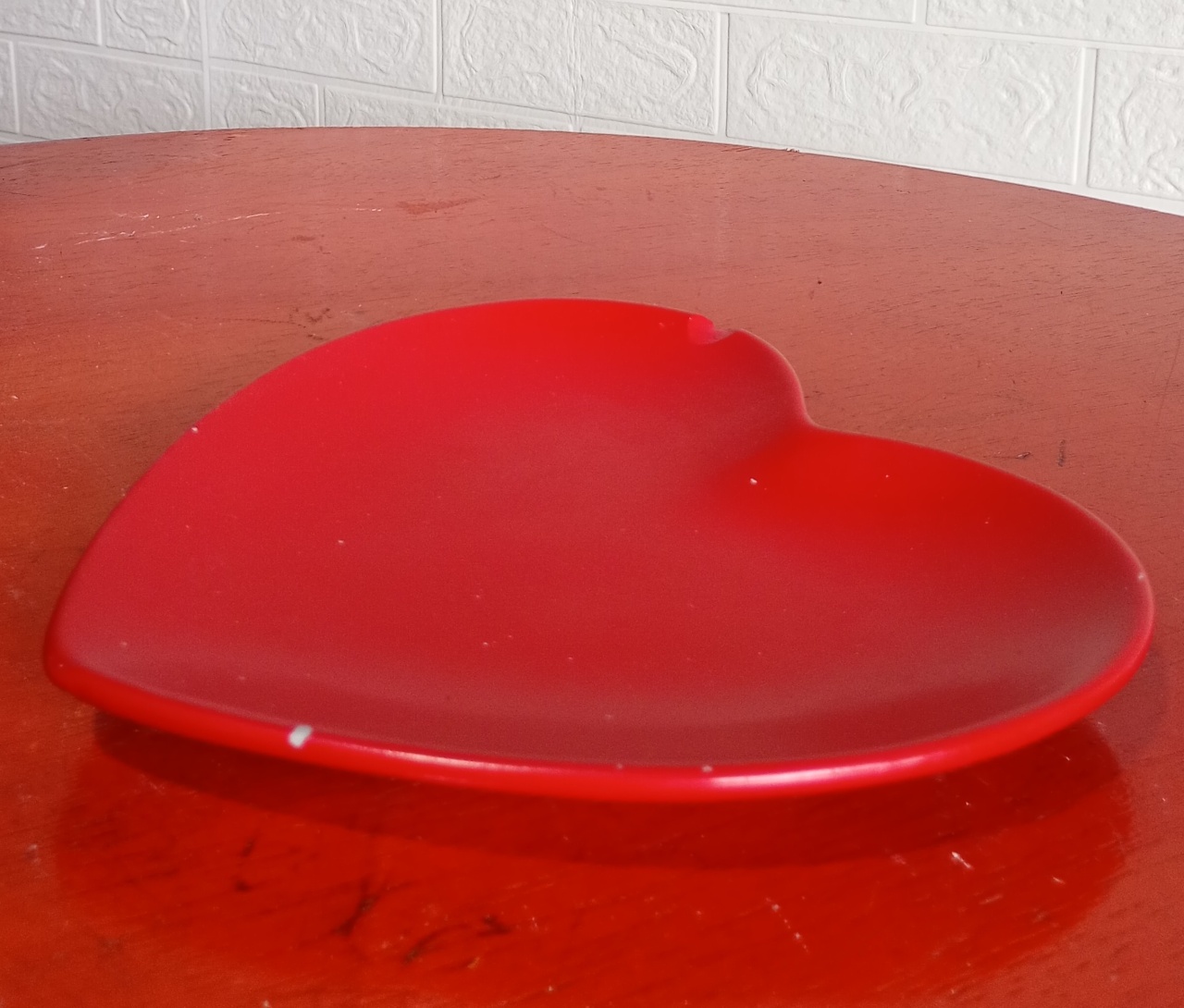 Bandeja Coração Vermelho - Fulô Decor 