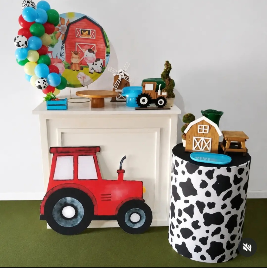 Kit Fazenda Com Cilindro - Fulô Decor 