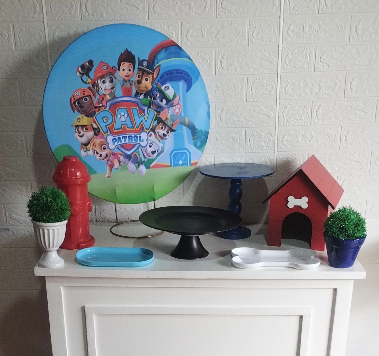 Kit Patrulha Canina  - Fulô Decor 