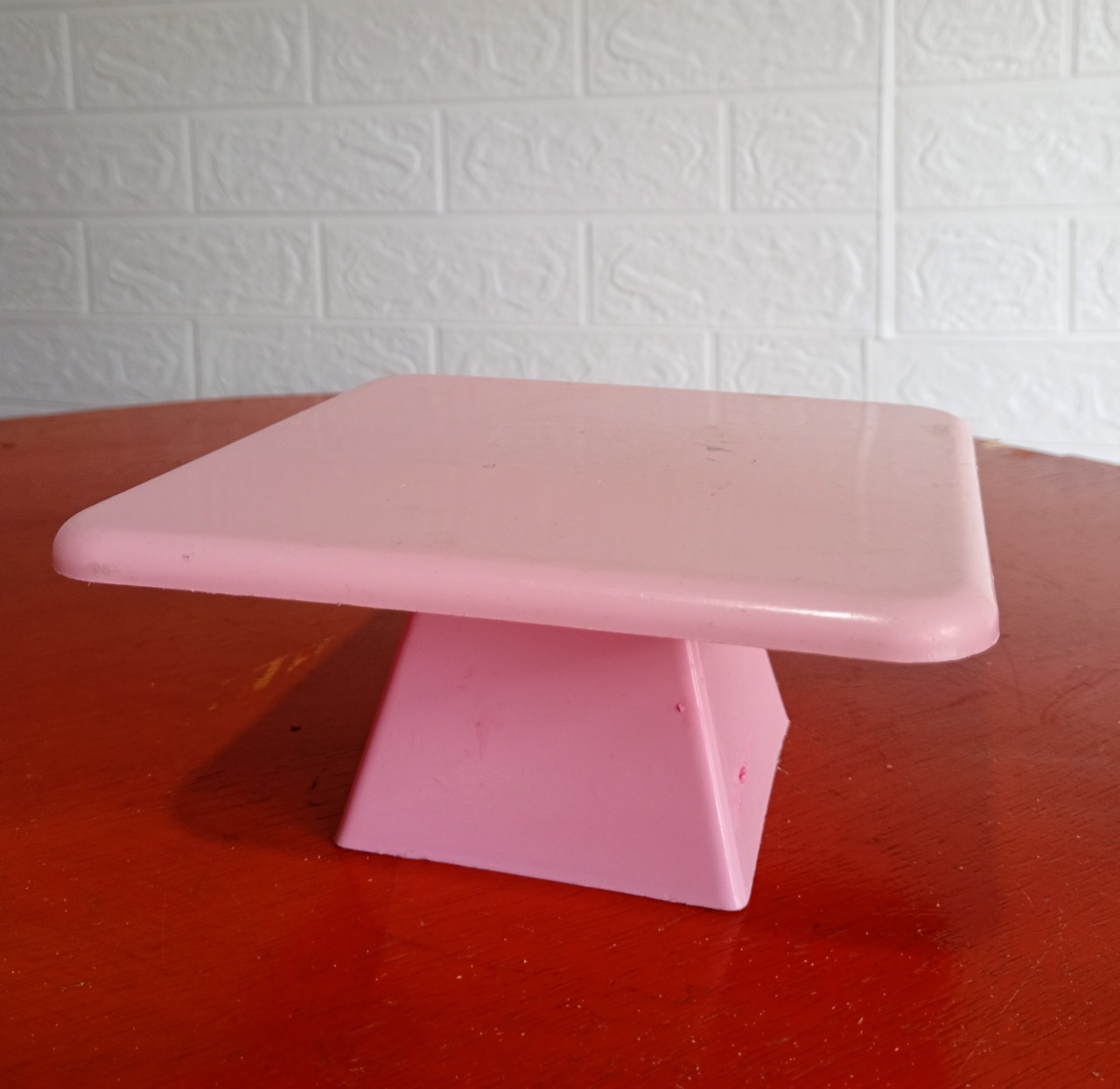 Bandeja Quadrada Rosa  - Fulô Decor 