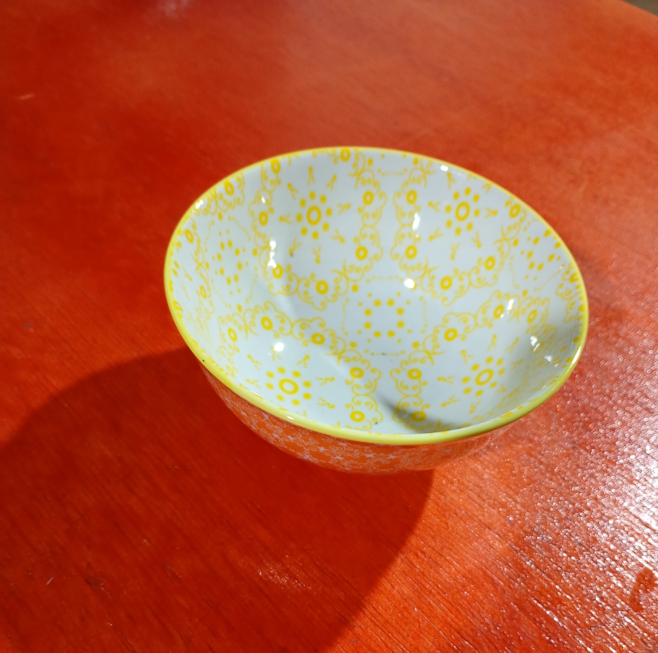 Tigelinha de Cerâmica Laranja  - Fulô Decor 