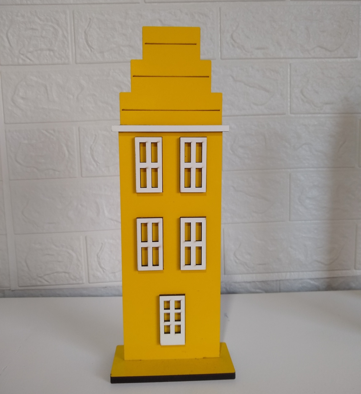 Display Prédio Amarelo  - Fulô Decor 