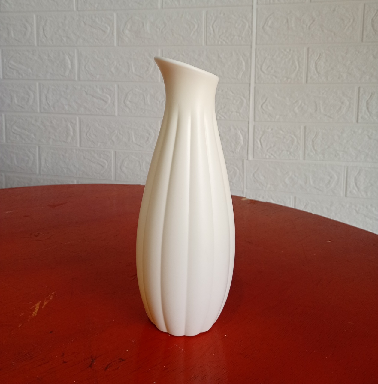 Vaso Tulipa Branco Off - Fulô Decor 