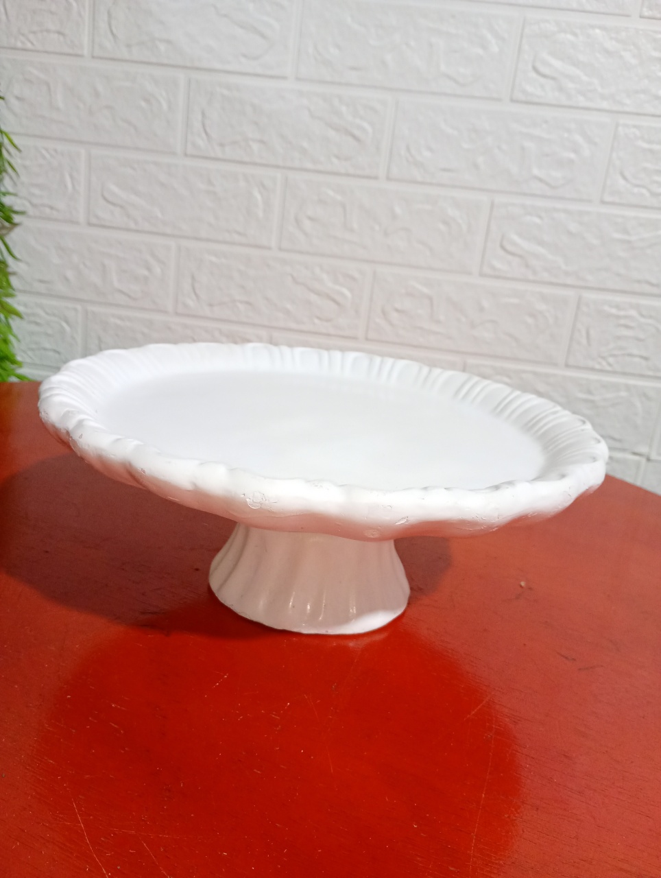 Boleira Branca  - Fulô Decor 