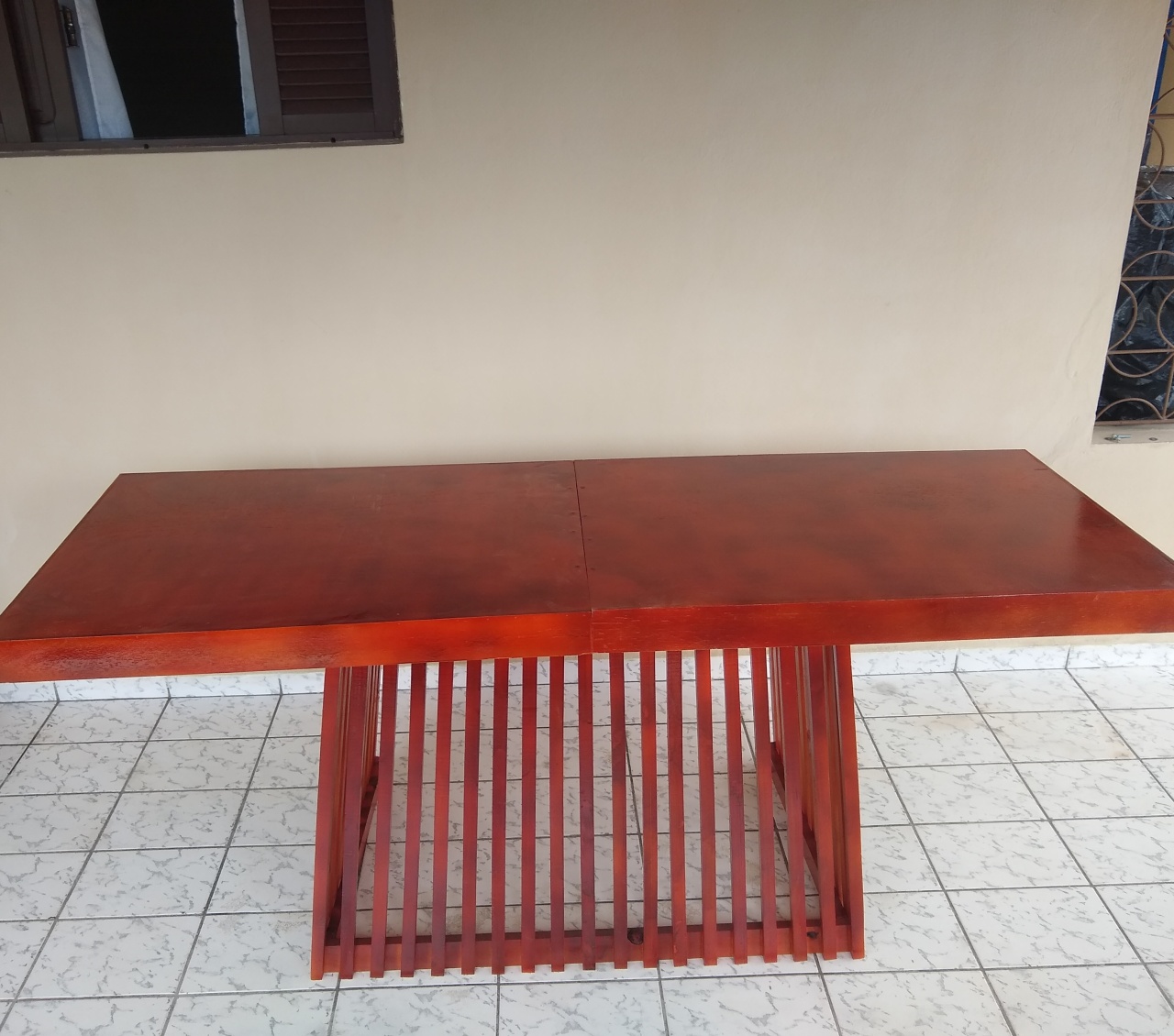Mesa Rústica Retangular  - Fulô Decor 