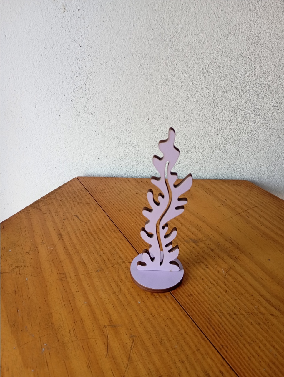 Adorno Alga Lilás - Fulô Decor 
