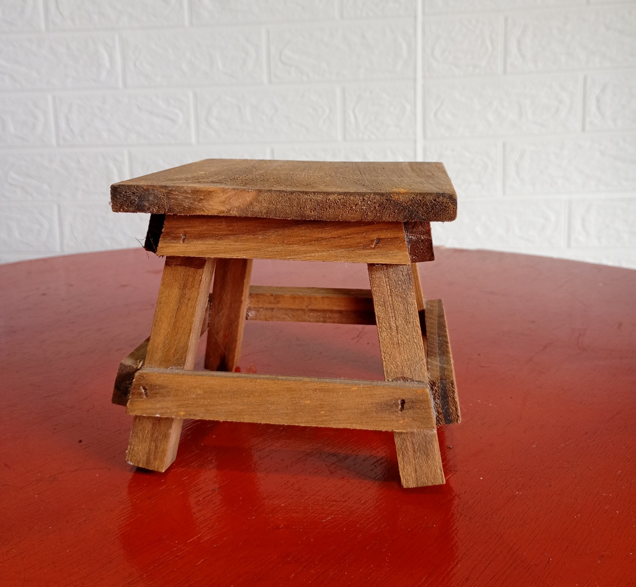 Tamborete Rustico - Fulô Decor 
