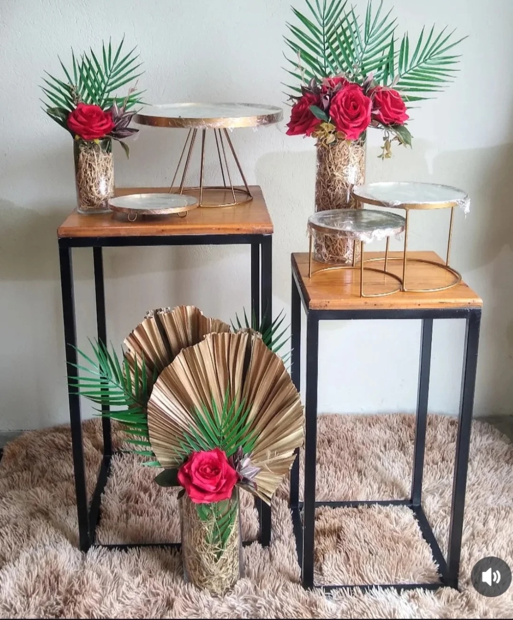Kit Duas Mesas  - Fulô Decor 