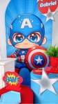 Kit Prata Capitão América - imagem 2