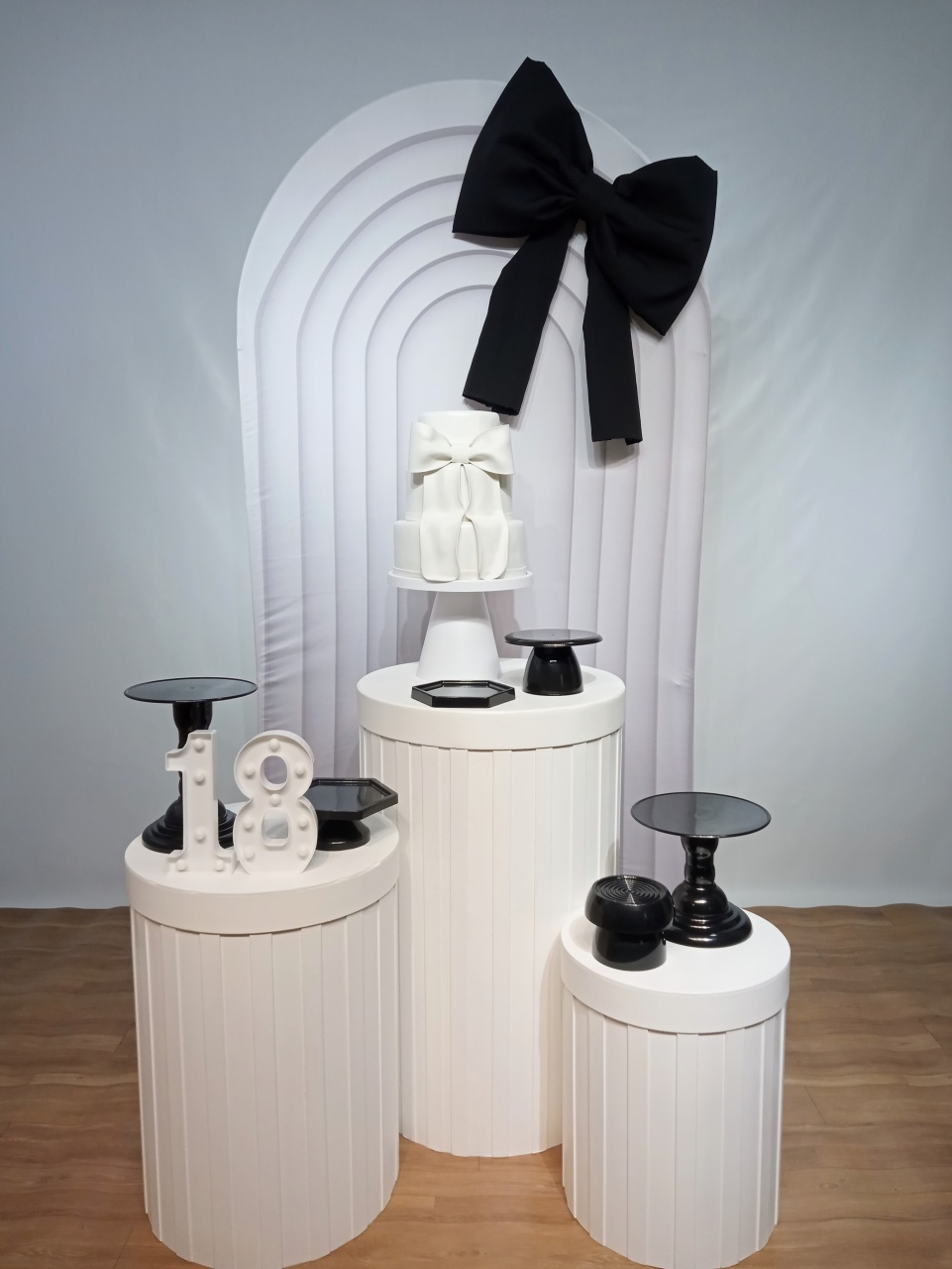 Kit Laço Preto Feminino - peguemontevip