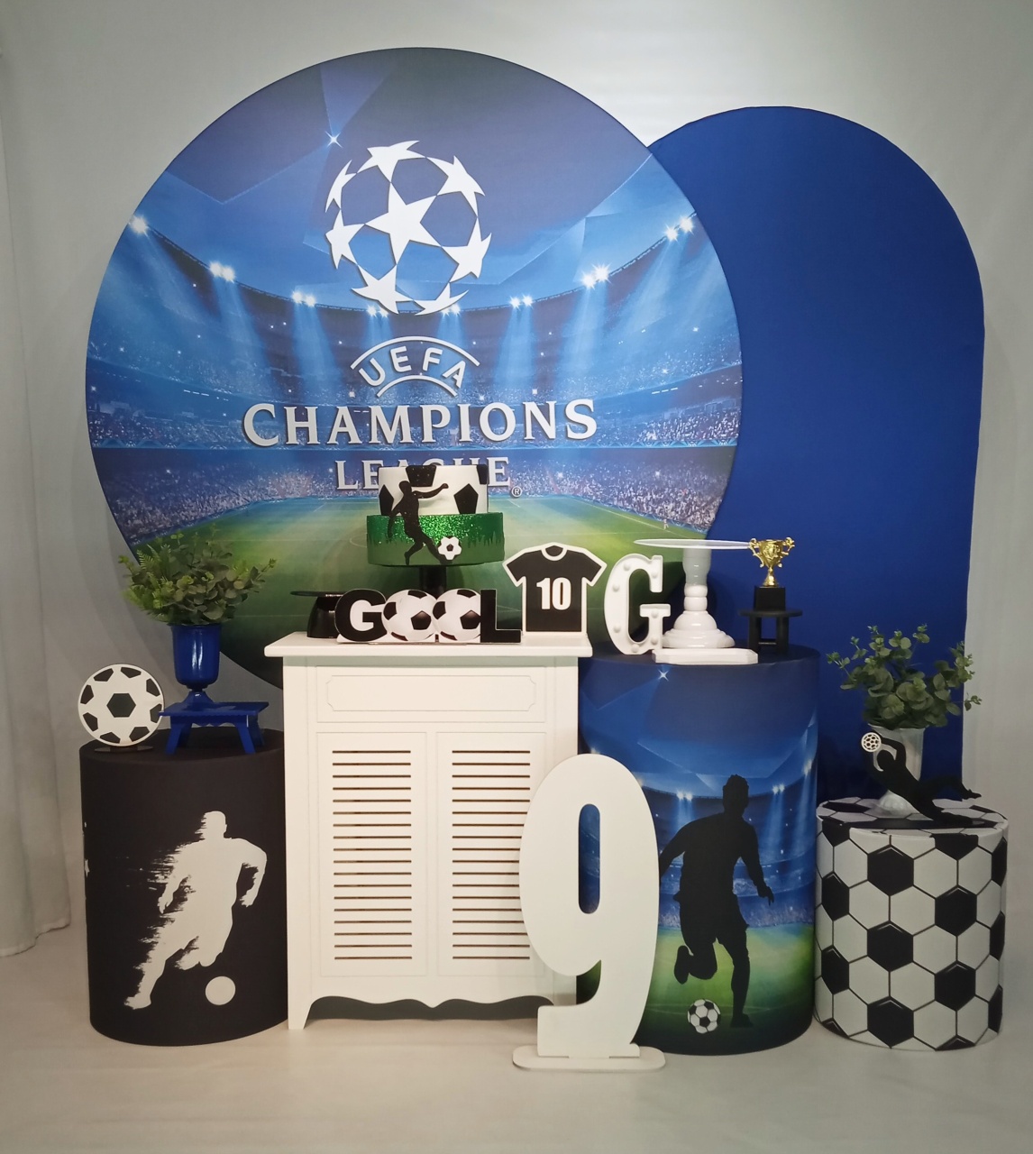 Kit Ouro Champions League  - peguemontevip