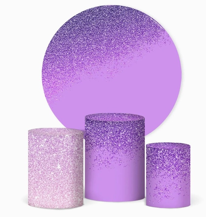 Kit Bronze  Lilas Glitter - peguemontevip