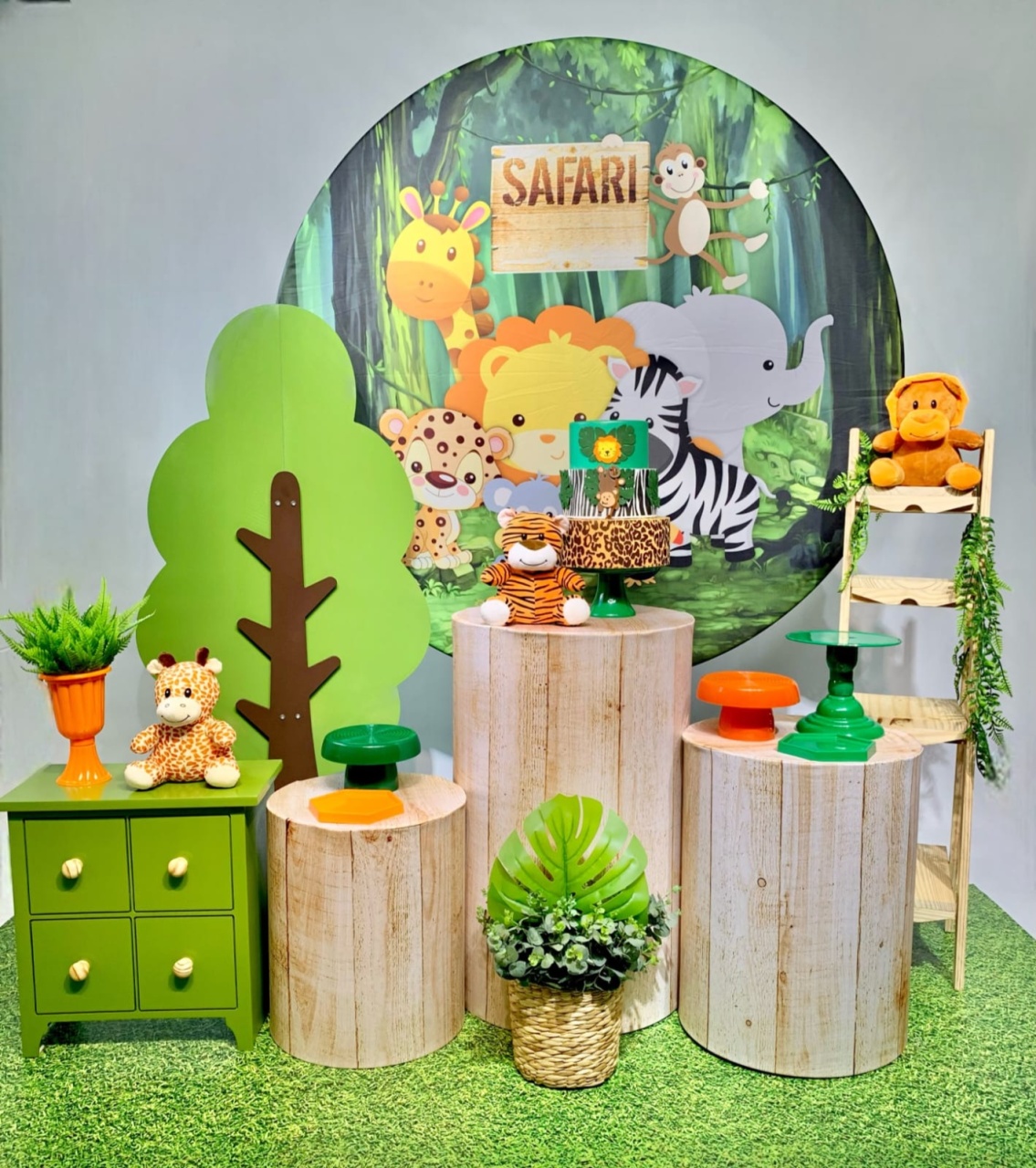 Kit Ouro Safari Baby 2   - peguemontevip