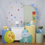 Kit Dino Baby Ouro - imagem 1