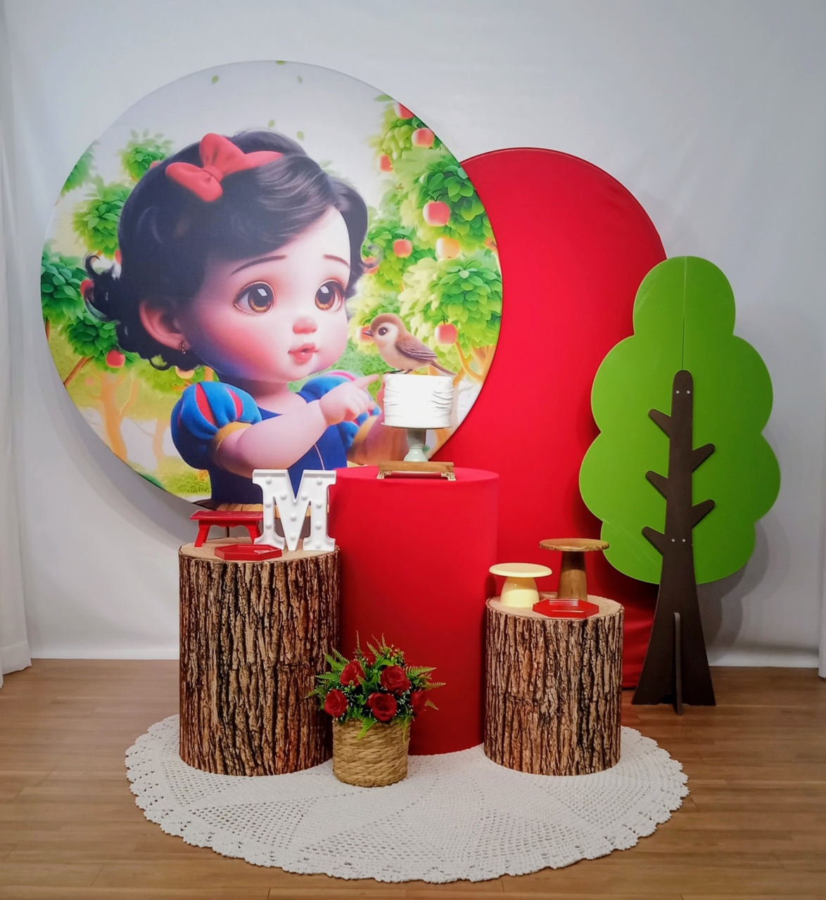 Kit Ouro Branca de Neve Baby   - peguemontevip