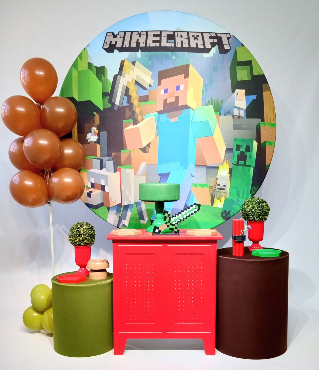 Kit Prata Minecraft - peguemontevip