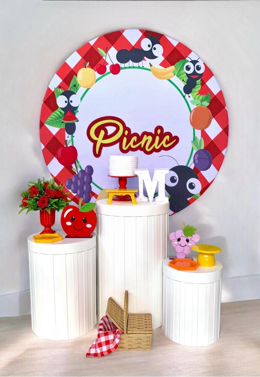 Kit Prata Pic Nic - peguemontevip