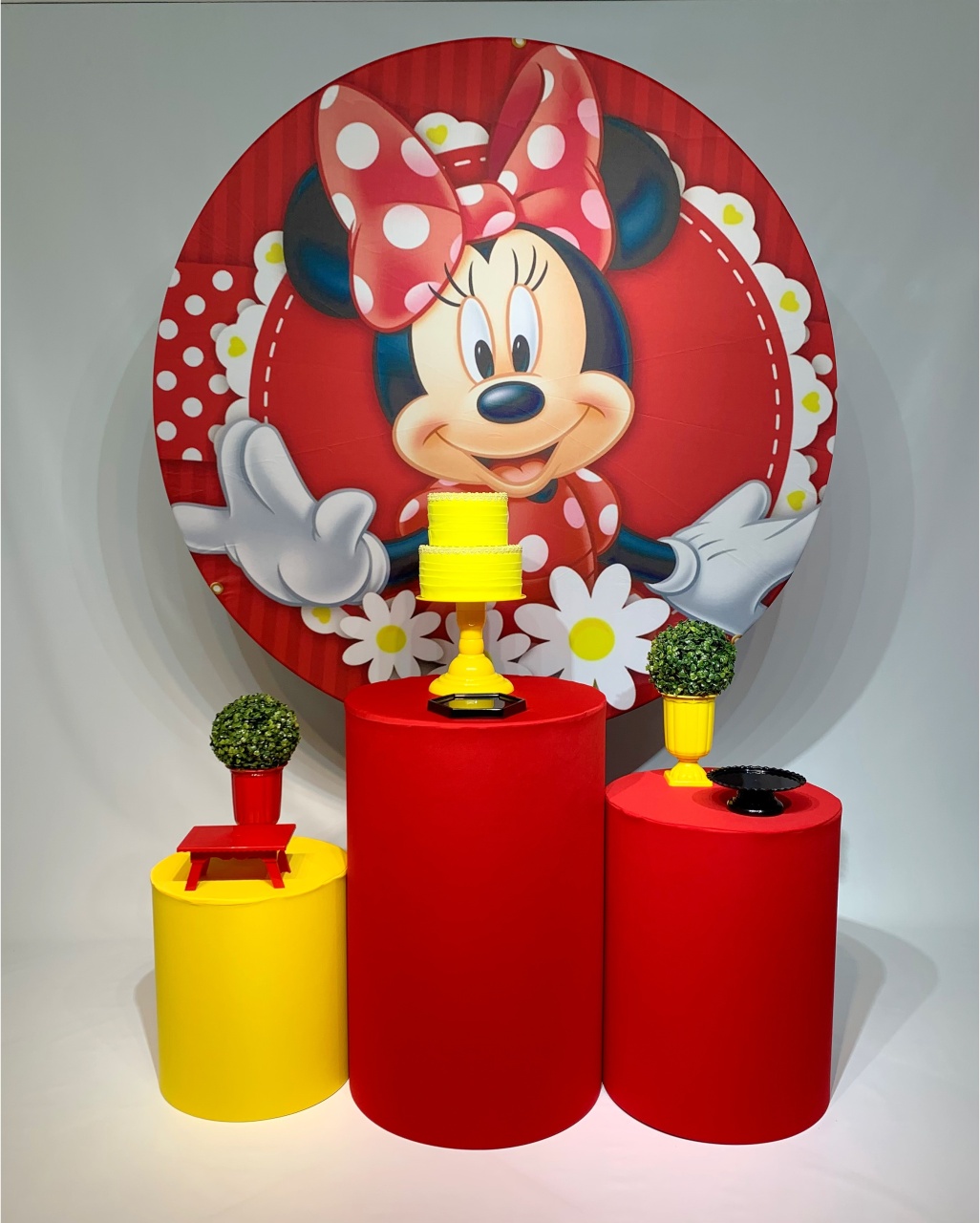 Kit Bronze  Minnie Vermelha - peguemontevip