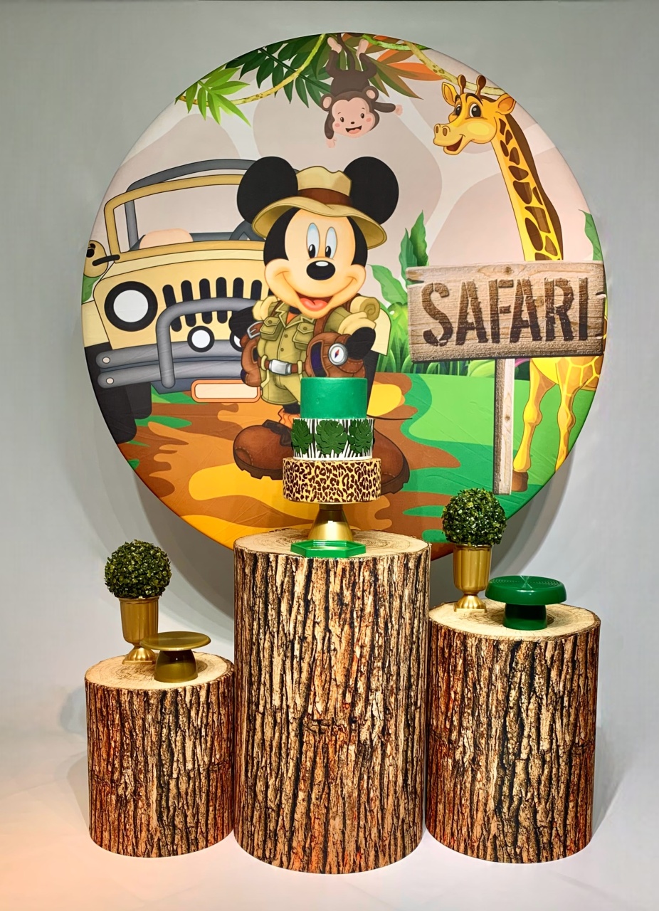 Kit Bronze  Mickey Safari - peguemontevip