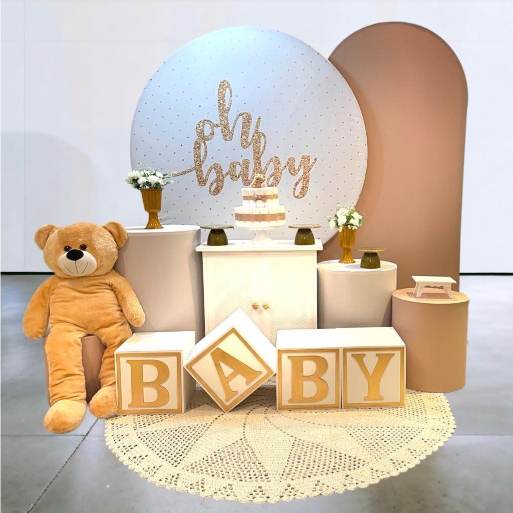 Kit Ouro Chá Revelação/Bêbe  Neutro - peguemontevip