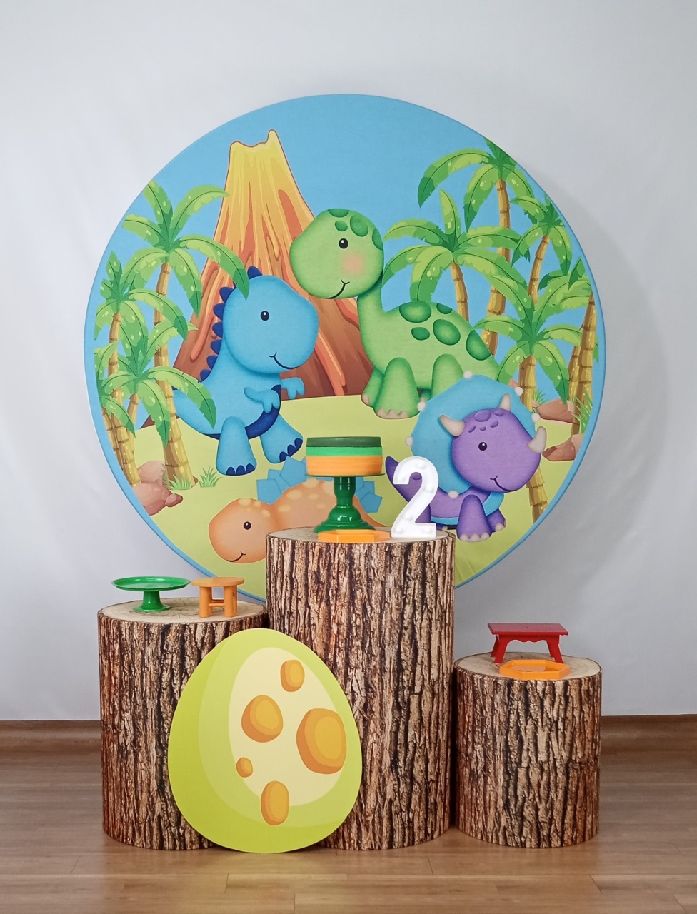 Kit Bronze  Dinossauro Baby - peguemontevip