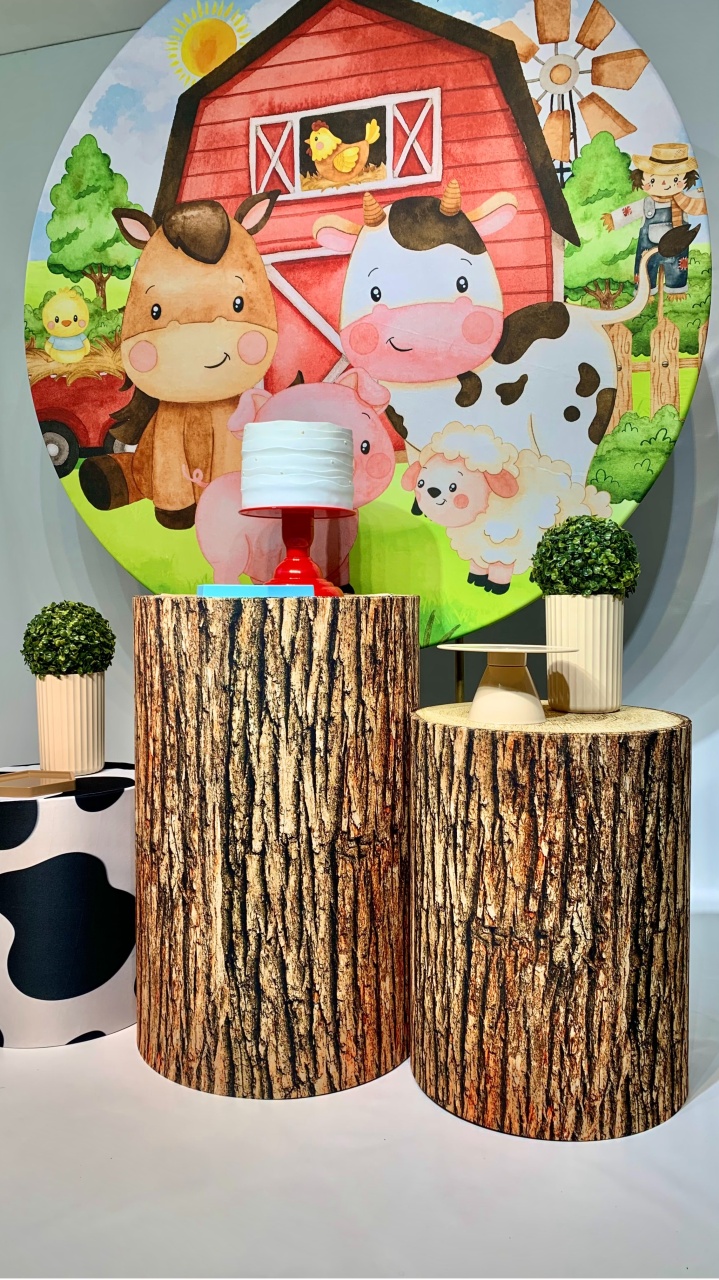 Kit Bronze  Fazendinha Vermelho - peguemontevip