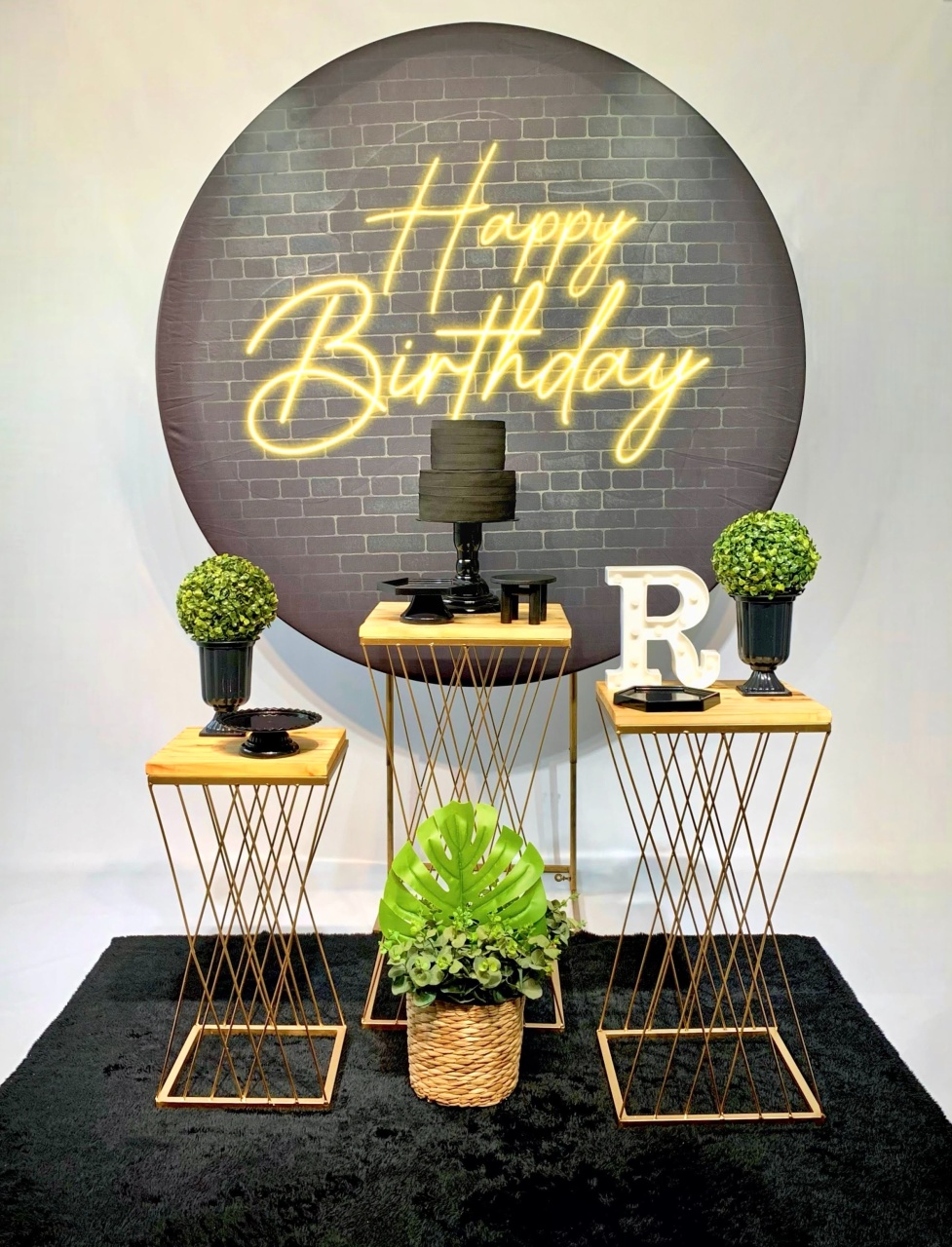 Kit Bronze Happy Birthday Masculino - peguemontevip