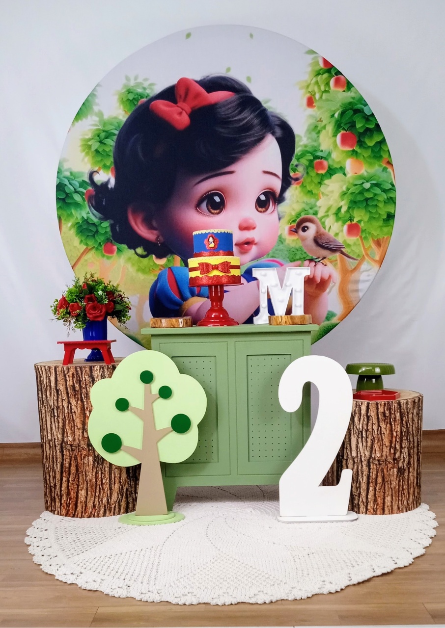 Kit Prata Branca de Neve Baby  - peguemontevip