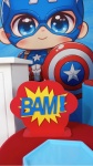Kit Prata Capitão América - imagem 3