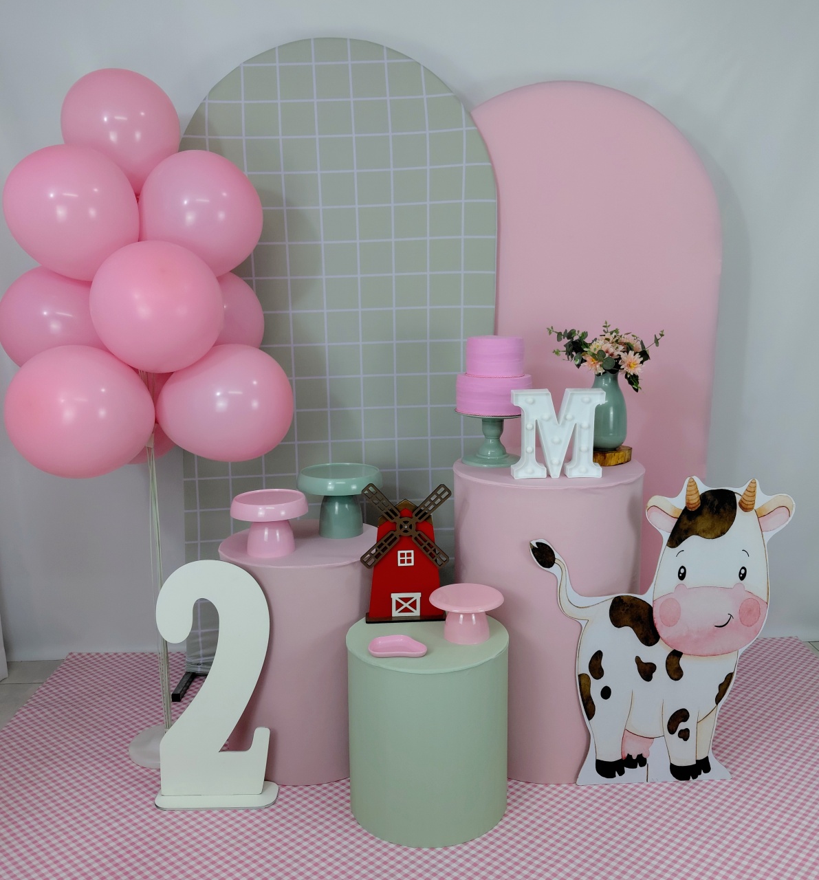 Kit Fazendinha Menina Clean - peguemontevip