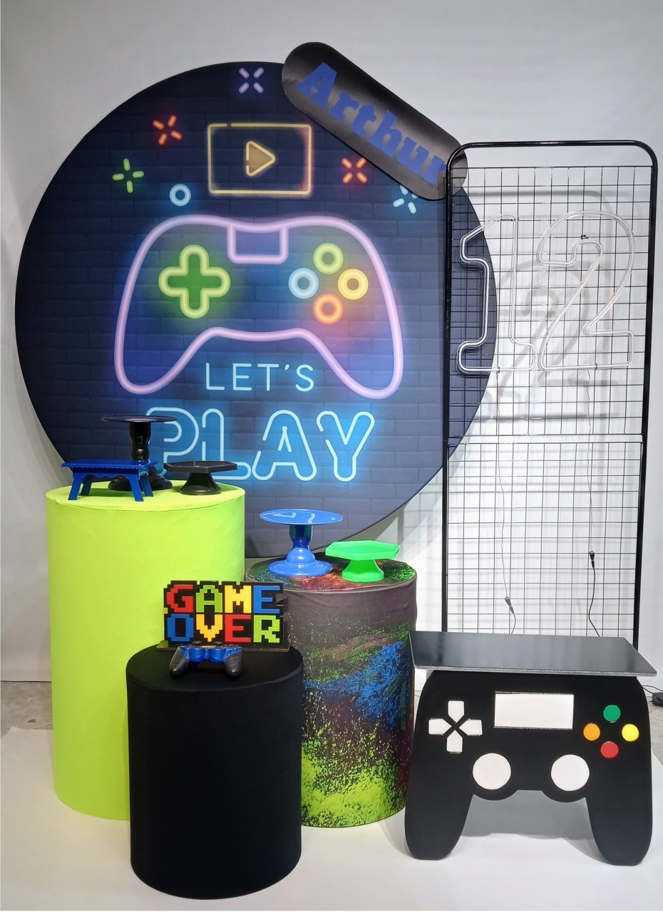 Kit Prata  Gamer  - peguemontevip
