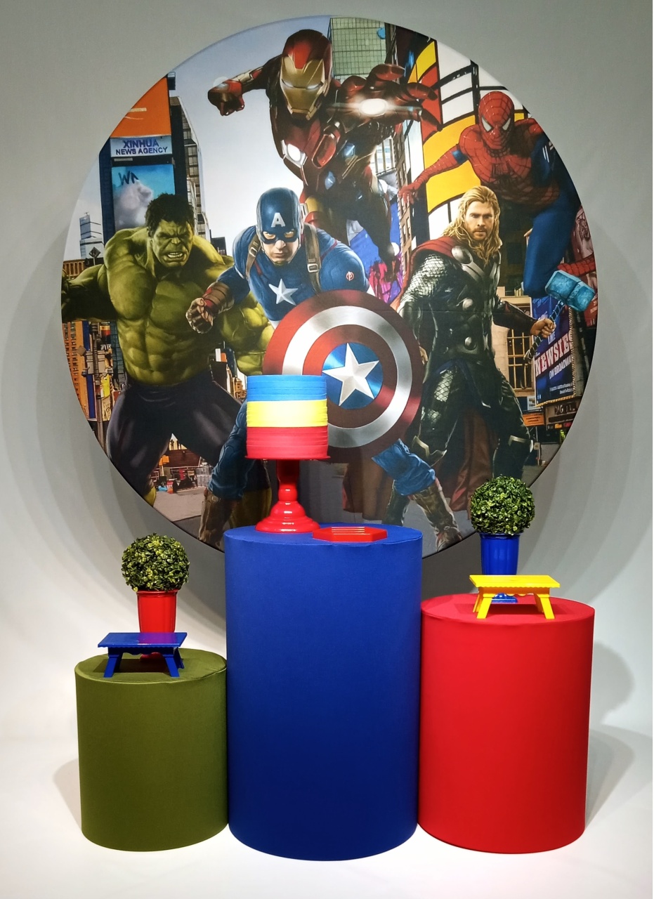 Kit Bronze Vingadores - peguemontevip