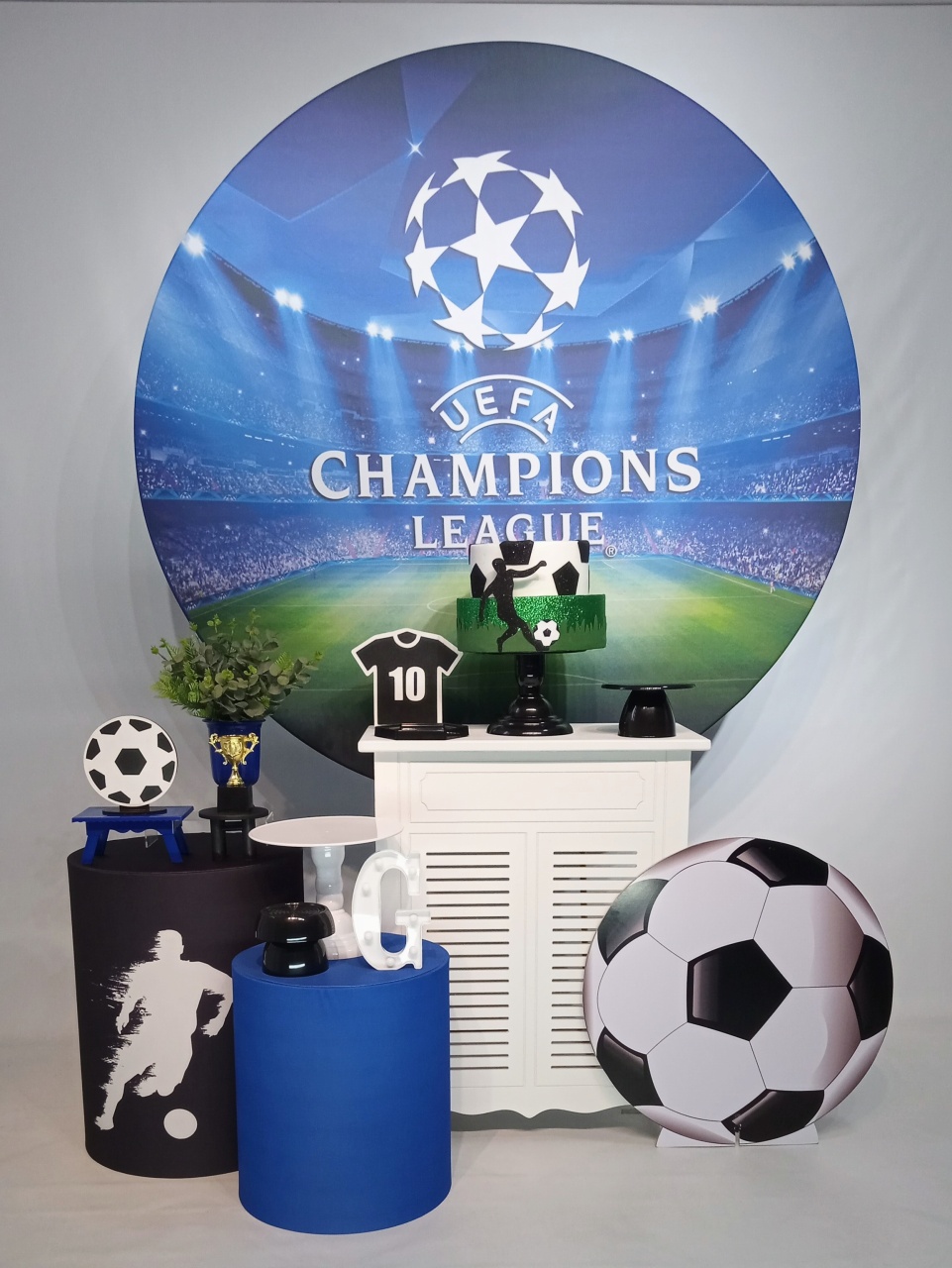 Kit Prata Champions League - peguemontevip