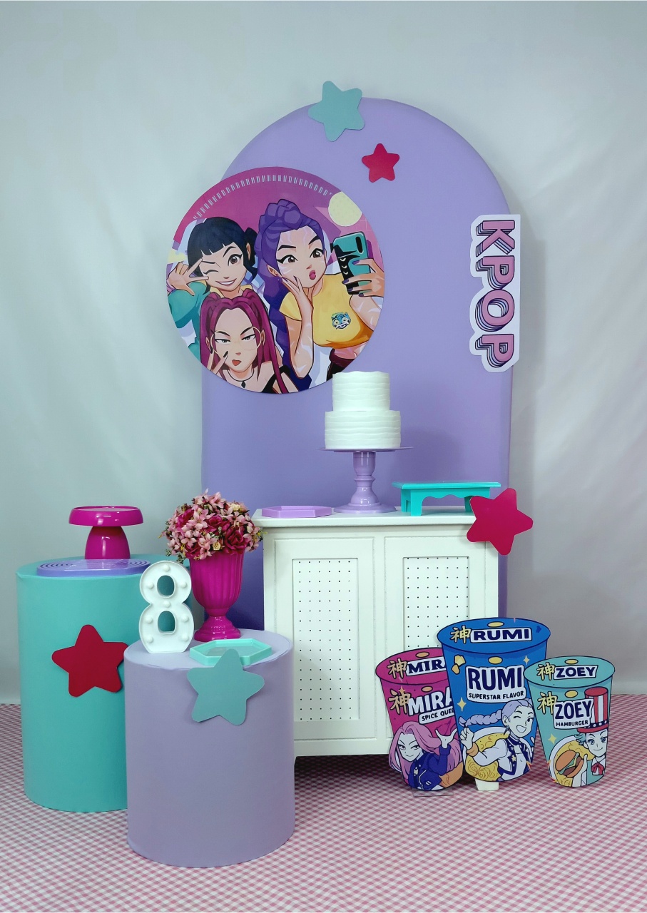 Kit Prata Guerreiras Do Kpop - peguemontevip