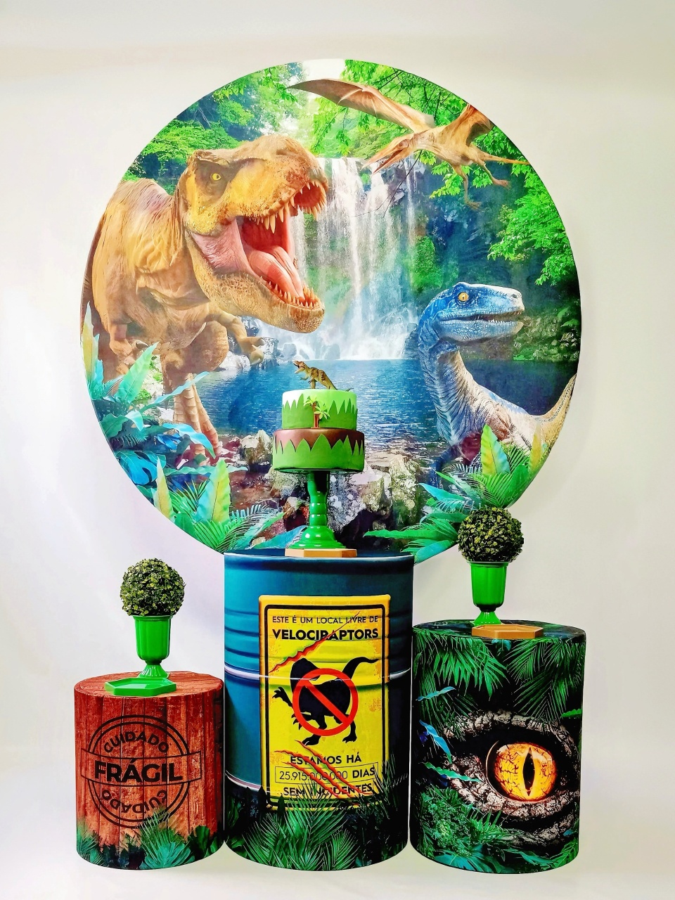 Kit Bronze  Dinossauro - peguemontevip
