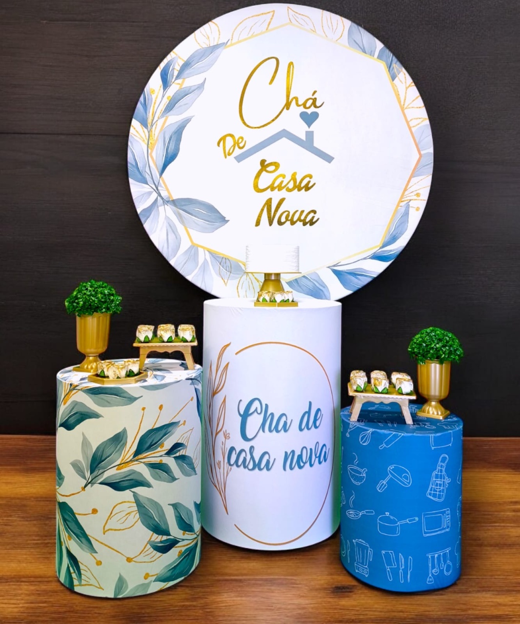 Chá de Casa Nova - Kit Ouro - FestBox