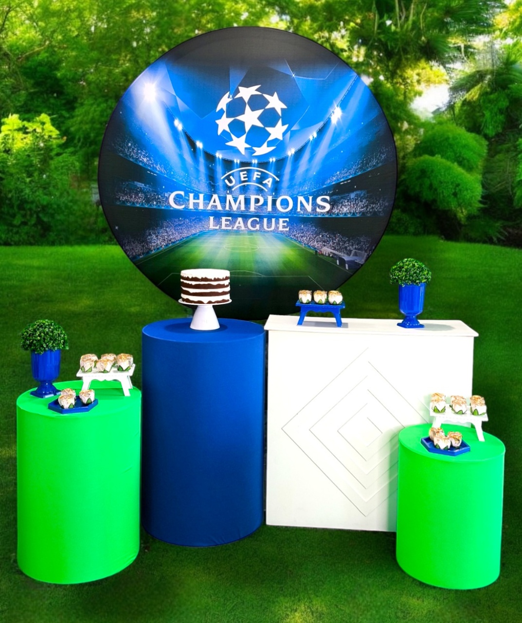 Futebol Champions League - Kit Diamante - FestBox